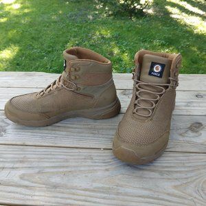 Size 11.5 Men's Carhartt Force 6" boots (tan, non safety toe)